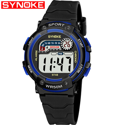 SYNOKE 9748 Child Watch Sport Watch Luminous Alarm Digital Waterproof Wrist Watch kid Watch
SYNOKE 9748 Child Watch Sport Watch Luminous Alarm Digital Waterproof Wrist Watch kid Watch