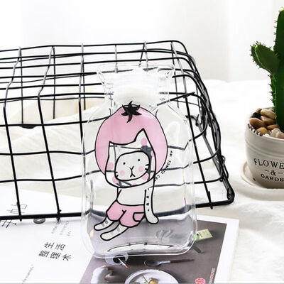 Practical Cartoon Clear Hot Water Bottle Hand Feet Warmer Portable Water Injection Bag Winter Gift Winter Daily Supplies
Practical Cartoon Clear Hot Water Bottle Hand Feet Warmer Portable Water Injection Bag Winter Gift Winter Daily Supplies