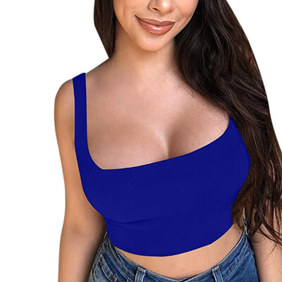fashion Women Summer Sexy Sleeveless Slim Solid Color Camisole Top Short Milk Silk Vest
fashion Women Summer Sexy Sleeveless Slim Solid Color Camisole Top Short Milk Silk Vest