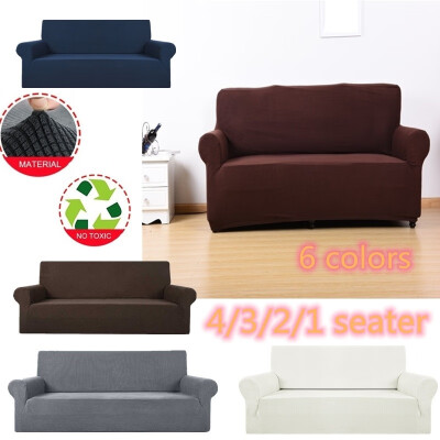 1234 Seater Polyester Spandex Fabric Stretch Slipcovers Sofa Couch Covers Armchair Sofa Protector Cover Living Room Furniture
1234 Seater Polyester Spandex Fabric Stretch Slipcovers Sofa Couch Covers Armchair Sofa Protector Cover Living Room Furniture
