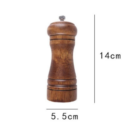 Kitchen Manual Pepper Oak Grinder Adjustable Practical durable Rough Wood Manual Grinding Salt Pepper Spice Grinder Kitchen Tool
Kitchen Manual Pepper Oak Grinder Adjustable Practical durable Rough Wood Manual Grinding Salt Pepper Spice Grinder Kitchen Tool