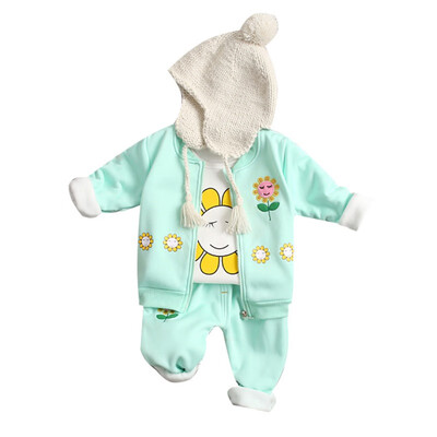 2019 Autumn Baby Boy Girl Long Sleeve Thicken Floral Print T-shirt Sweatshirt Trousers Casual Outfits
2019 Autumn Baby Boy Girl Long Sleeve Thicken Floral Print T-shirt Sweatshirt Trousers Casual Outfits