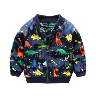 Autumn Toddler Girl Boy Cartoon Dinosaur Printing Coat Jackets Zipper Outfits with Pockets Childrens Clothing
Autumn Toddler Girl Boy Cartoon Dinosaur Printing Coat Jackets Zipper Outfits with Pockets Childrens Clothing