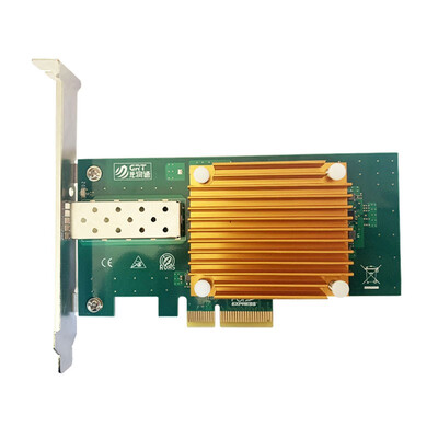 GRT GH1001E self-owned brand GRTN4010 Ethernet Controller 10Gb Single-Port SFP Fiber Optic Network Card
GRT GH1001E self-owned brand GRTN4010 Ethernet Controller 10Gb Single-Port SFP Fiber Optic Network Card