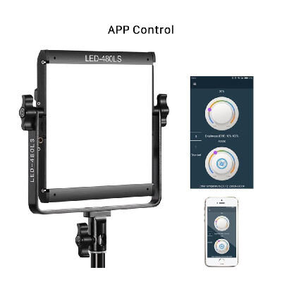 GVM LED-480LS Dimmable Bi-color LED Video Panel Light CRI97 TLCI97 2300K-6800K APP Control Aluminum Alloy Housing with U-Bracket
GVM LED-480LS Dimmable Bi-color LED Video Panel Light CRI97 TLCI97 2300K-6800K APP Control Aluminum Alloy Housing with U-Bracket