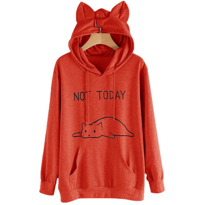 Cosy Womens Printed Long Sleeve Hoodies Pullovers Fashion Cat Ear Hooded Sweatshirts Women Tops Female Clothes harajuku KPOP
Cosy Womens Printed Long Sleeve Hoodies Pullovers Fashion Cat Ear Hooded Sweatshirts Women Tops Female Clothes harajuku KPOP