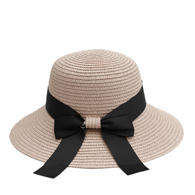 Butterfly-knotted Fishermans Straw Hat Female Summer&Korean Edition Fashionable Outdoor Sunscreen Cap
Butterfly-knotted Fishermans Straw Hat Female Summer&Korean Edition Fashionable Outdoor Sunscreen Cap