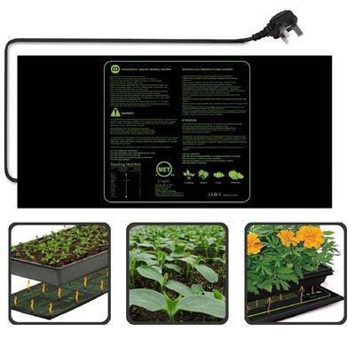 100W Seedling Heating Mat Durable Waterproof Flowers Fruits Vegetables Digital Seedlings Growth Germination Propagation Starter Pa
100W Seedling Heating Mat Durable Waterproof Flowers Fruits Vegetables Digital Seedlings Growth Germination Propagation Starter Pa
