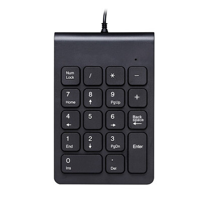 Quiet Comfortable Wired USB PS2 Universal Ultrathin Numeric Keypad Numpad Number Mini Pad Keyboard Black 0
Quiet Comfortable Wired USB PS2 Universal Ultrathin Numeric Keypad Numpad Number Mini Pad Keyboard Black 0