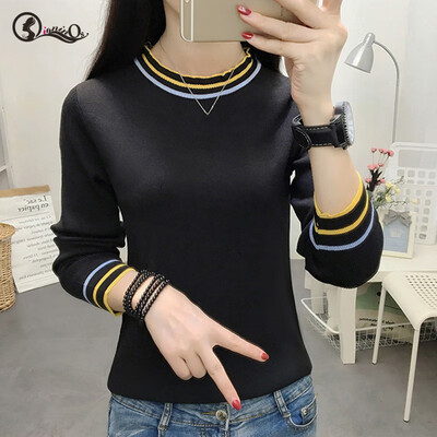 2019 Knitted Women Turtleneck Sweater Pullovers Autumn Winter Basic Women Sweaters Slim Fit Pullover
2019 Knitted Women Turtleneck Sweater Pullovers Autumn Winter Basic Women Sweaters Slim Fit Pullover