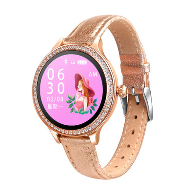 〖Follure〗Luxury Leather Strap M8 Smart Watch Women Heart Rate Monitor Blood Pressure
〖Follure〗Luxury Leather Strap M8 Smart Watch Women Heart Rate Monitor Blood Pressure