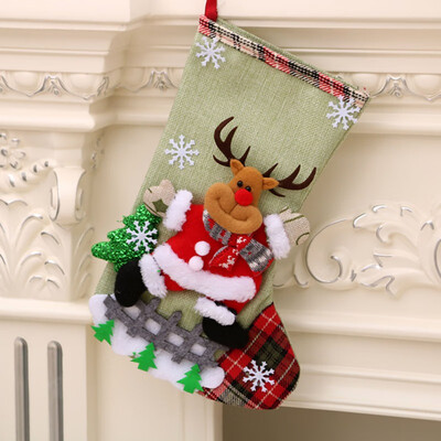 Christmas Socks Linen Large Size Christmas Stocking Gift Holders Holiday Party Christmas Fireplace Decorations For Children
Christmas Socks Linen Large Size Christmas Stocking Gift Holders Holiday Party Christmas Fireplace Decorations For Children
