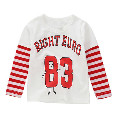 Spring Cotton Baby Boy Clothes Autumn Long Sleeve Baby Boy T-Shirt Top Letter Print Kids Boys Clothing Causal Style 1-6Y
Spring Cotton Baby Boy Clothes Autumn Long Sleeve Baby Boy T-Shirt Top Letter Print Kids Boys Clothing Causal Style 1-6Y