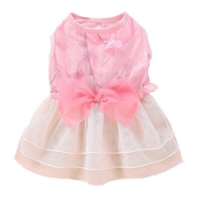 Pet Dog Summer Embroidered Knot Bow Tutu Dress Pet Clothes Princess Dress Clothing Accessories for Puppy Decoration
Pet Dog Summer Embroidered Knot Bow Tutu Dress Pet Clothes Princess Dress Clothing Accessories for Puppy Decoration