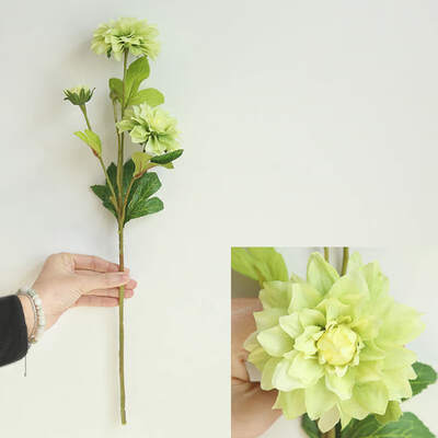Artificial Flower Dahlia Real-Looking Flower With Stem For Wedding Brides Bouquet Arrangement Decorations
Artificial Flower Dahlia Real-Looking Flower With Stem For Wedding Brides Bouquet Arrangement Decorations