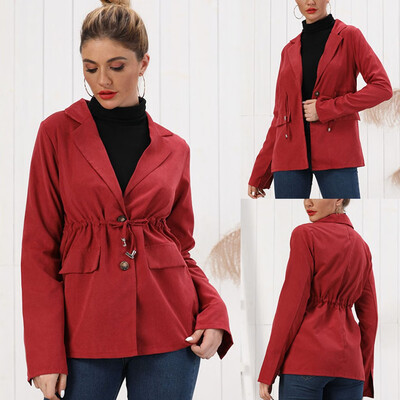 Toponeto Fashion Women Elegant Style Long Sleeve Turn Down Collar Elegant Slim Suit Coat
Toponeto Fashion Women Elegant Style Long Sleeve Turn Down Collar Elegant Slim Suit Coat