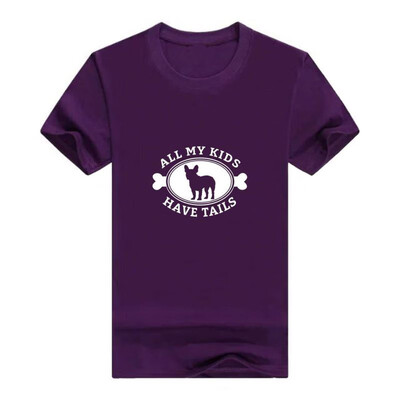 French Bulldog Gift All My Kids Have Tails Frenchie Premium Mans t-ShirtMediumPurple
French Bulldog Gift All My Kids Have Tails Frenchie Premium Mans t-ShirtMediumPurple