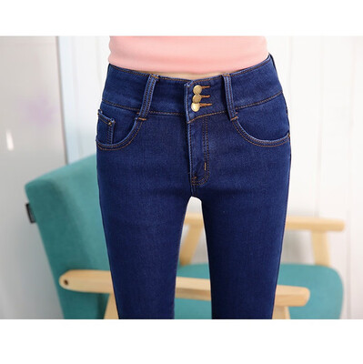 2018 autumn&winter add fluff jeans womens style Korean version slim&elastic high waist show thin add fleece jeans women
2018 autumn&winter add fluff jeans womens style Korean version slim&elastic high waist show thin add fleece jeans women