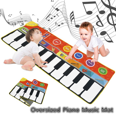 Oversized 149cm60cm Baby Children Touch Play Keyboard Musical Music Singing Crawl Gym Carpet Mat
Oversized 149cm60cm Baby Children Touch Play Keyboard Musical Music Singing Crawl Gym Carpet Mat