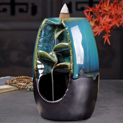 Mountain River Handicraft Backflow Censer Smoking Flow Ceramic Incense Holder Decoration for Home Office
Mountain River Handicraft Backflow Censer Smoking Flow Ceramic Incense Holder Decoration for Home Office