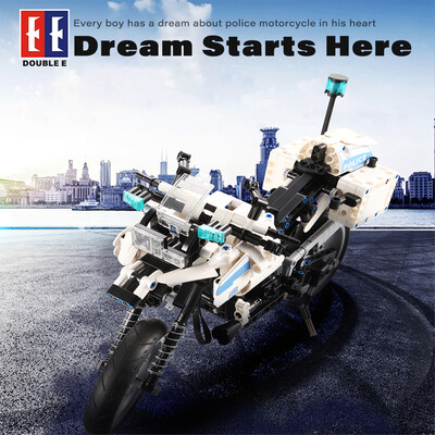 DOUBLE E C51023W 539PCS Building Blocks Toy Bricks RC Police Motorcycle Educational Toy for Kids Christmas Gift DIY
DOUBLE E C51023W 539PCS Building Blocks Toy Bricks RC Police Motorcycle Educational Toy for Kids Christmas Gift DIY
