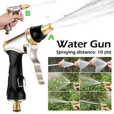 Garden Hose Spray Water Gun High Pressure Multi-functional Adjustable Watering for Window Car Wall Cleaning Garden Watering
Garden Hose Spray Water Gun High Pressure Multi-functional Adjustable Watering for Window Car Wall Cleaning Garden Watering