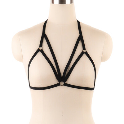 Women Bandage Hollow out Underwear Strappy Wireless Intimates Night Club Push Up Belt Bras
Women Bandage Hollow out Underwear Strappy Wireless Intimates Night Club Push Up Belt Bras