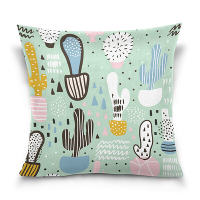 ALAZA Throw Pillow Cover 16 X 16 inch Christmas Gift Cushion Cover with Cactuses Printed Pillowcase
ALAZA Throw Pillow Cover 16 X 16 inch Christmas Gift Cushion Cover with Cactuses Printed Pillowcase