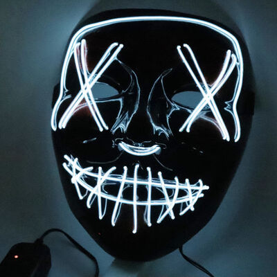 Festival Accessories Halloween LED Light Up Mask Blood Flashing Light Scary Full Face Cover For Masquerade Cosplay Costume Party
Festival Accessories Halloween LED Light Up Mask Blood Flashing Light Scary Full Face Cover For Masquerade Cosplay Costume Party