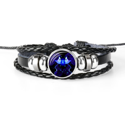 Auto Products 12 constellations Time Gem Hand-woven Leather Bracelet Safe Chain Sagittarius
Auto Products 12 constellations Time Gem Hand-woven Leather Bracelet Safe Chain Sagittarius