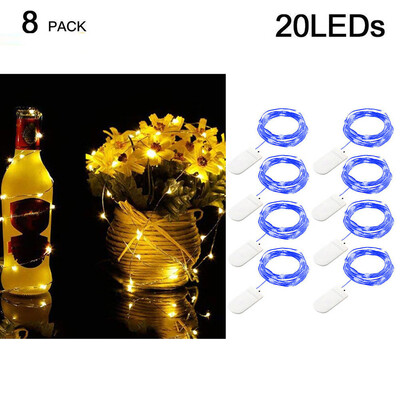 〖Follure〗8Pcs 20LED Fairy Light Battery Starry String Copper Wire Decor Christmas
〖Follure〗8Pcs 20LED Fairy Light Battery Starry String Copper Wire Decor Christmas