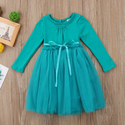 Lovely Baby Girl Dress 2-7T New Autumn Casual Fashion Baby Girl Solid Color Long Sleeve Mesh Princess Dress Kids Clothing
Lovely Baby Girl Dress 2-7T New Autumn Casual Fashion Baby Girl Solid Color Long Sleeve Mesh Princess Dress Kids Clothing