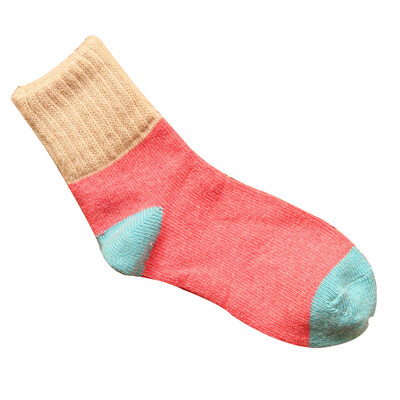 1 Pair Women Girls Knit Rabbit Wool Socks Warm Winter Kids Christmas Gift Cute Best