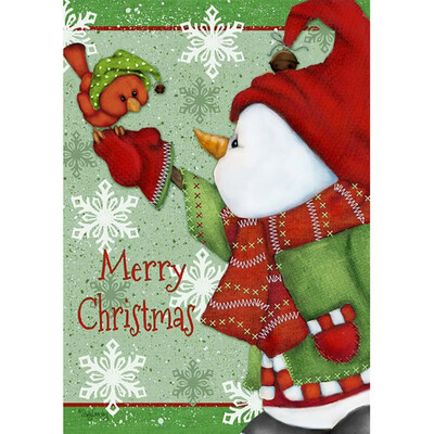 Christmas Garden Flag Santa Claus Reindeer Snowman Pattern For Home Lawn Yarn Decor Winter Xmas Party Supplies
Christmas Garden Flag Santa Claus Reindeer Snowman Pattern For Home Lawn Yarn Decor Winter Xmas Party Supplies