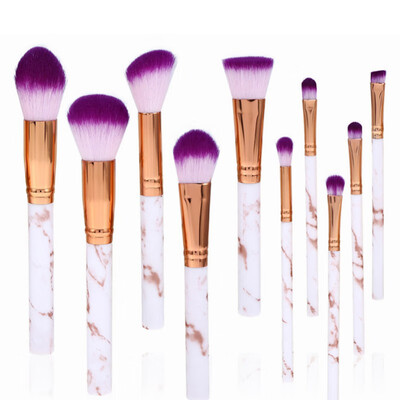 10pcs Makeup Brush Set Foundation Powder Marble Make Up Brush Tool Kits Professional Women Brushes Eye Shadow Eyeliner Soft
10pcs Makeup Brush Set Foundation Powder Marble Make Up Brush Tool Kits Professional Women Brushes Eye Shadow Eyeliner Soft