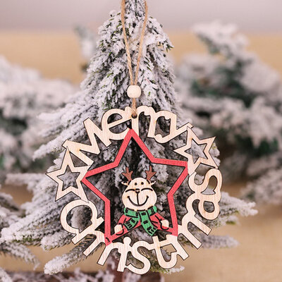 Christmas Santa Claus Wooden Pendant Ornaments Wood Craft Xmas Decor
Christmas Santa Claus Wooden Pendant Ornaments Wood Craft Xmas Decor