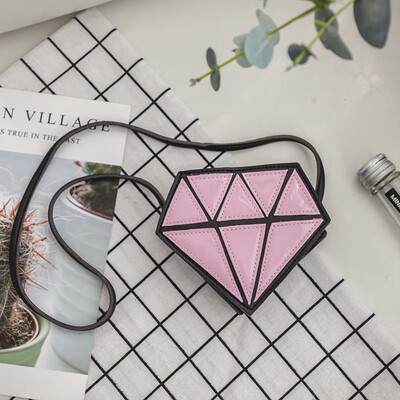 Children Cute Diamond Shape Design Cross-body Handbag Fashion Girls Kids PU Shoulder Messenger Bag
Children Cute Diamond Shape Design Cross-body Handbag Fashion Girls Kids PU Shoulder Messenger Bag