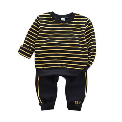 Autumn Set Baby Boys Long Sleeve Stripe Print Sweatshirt TopsPants Trouser Costume Set
Autumn Set Baby Boys Long Sleeve Stripe Print Sweatshirt TopsPants Trouser Costume Set