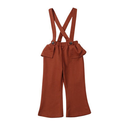 Baby Girls Pants Children Overalls Trousers Solid Color Cotton Elastic Suspenders Girls Pants Autumn 1-6Y
Baby Girls Pants Children Overalls Trousers Solid Color Cotton Elastic Suspenders Girls Pants Autumn 1-6Y
