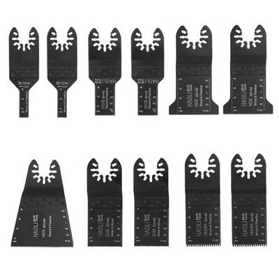 11PCS Oscillating Tools Plunge Multifunctional Electrical Saw Blades for Multimaster Power Tools
11PCS Oscillating Tools Plunge Multifunctional Electrical Saw Blades for Multimaster Power Tools