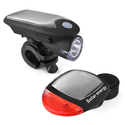 Solar Energy Rechargeable Bicycle LED Light Bike Warning Lamp Front&Rear Safety Flashlight Accessories Set
Solar Energy Rechargeable Bicycle LED Light Bike Warning Lamp Front&Rear Safety Flashlight Accessories Set