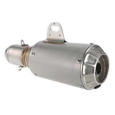 51mm Stainless Frosting Noise Reduction Refit Exhaust Muffler Pipe for Motorcycles ATVs
51mm Stainless Frosting Noise Reduction Refit Exhaust Muffler Pipe for Motorcycles ATVs