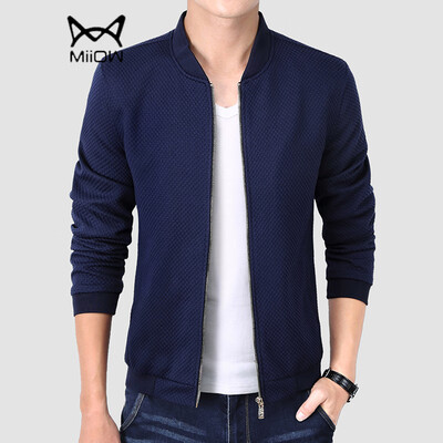 Cat MiiOW jacket 2019 spring&autumn new mens trend solid color wild stand collar jacket jacket QT2021-1642 navy blue
Cat MiiOW jacket 2019 spring&autumn new mens trend solid color wild stand collar jacket jacket QT2021-1642 navy blue