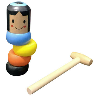 1set Immortal Daruma Unbreakable Wooden Man Magic Toy Stage Magic Props Comedy Mentalism Halloween Fun Toy Gifts
1set Immortal Daruma Unbreakable Wooden Man Magic Toy Stage Magic Props Comedy Mentalism Halloween Fun Toy Gifts