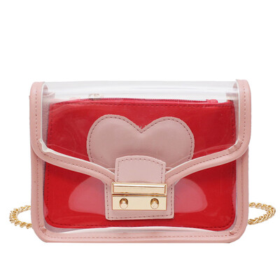 Tailored Women 2019 New Messenger Bag Transparent Jelly Bag Fashion Chain Shoulder Bag
Tailored Women 2019 New Messenger Bag Transparent Jelly Bag Fashion Chain Shoulder Bag