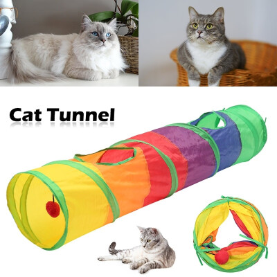 Pet Tunnel Tube Collapsible Toy 2 Way Tunnel Cat Pop Up Tube Toys Pet Rabbit Kitten Play House
Pet Tunnel Tube Collapsible Toy 2 Way Tunnel Cat Pop Up Tube Toys Pet Rabbit Kitten Play House