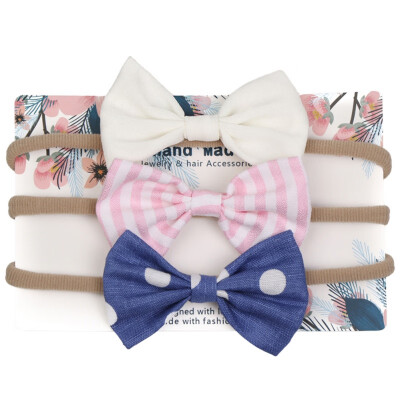 2019 Fashion 3pcsset Baby Headband Bow Headwear Good Elastic Boy Girl Beanie Spring Autumn Childrens hair accessories
2019 Fashion 3pcsset Baby Headband Bow Headwear Good Elastic Boy Girl Beanie Spring Autumn Childrens hair accessories