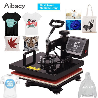 Aibecy 15x15 Inch Swing Away Combo Digital Heat Press Thermal Transfer Machine for T-Shirt Clothes Phone Case Bag
Aibecy 15x15 Inch Swing Away Combo Digital Heat Press Thermal Transfer Machine for T-Shirt Clothes Phone Case Bag