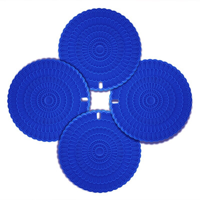 Silicone Hot Pad Food Safe Place Mat Set of 4 
Silicone Hot Pad Food Safe Place Mat Set of 4