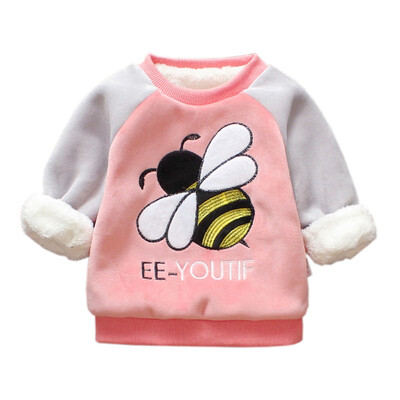 Winter Kids Baby Girl Boy Coat Cartoon Bee Printing Sweatshirts Casual Toddler Thicken Coat Long Sleeve Outerwear
Winter Kids Baby Girl Boy Coat Cartoon Bee Printing Sweatshirts Casual Toddler Thicken Coat Long Sleeve Outerwear